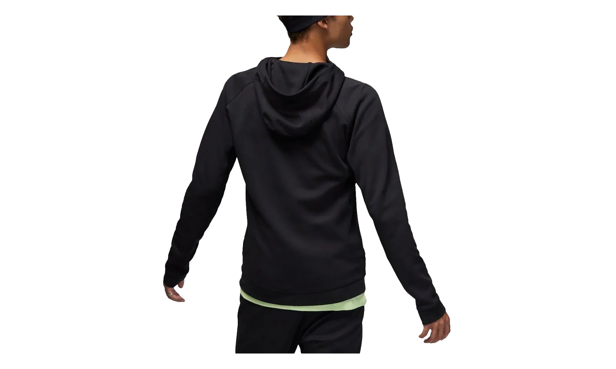 Dri-Fit Sport Air Fleece Full-Zip Hoodie "Black / Black" DV9783 010