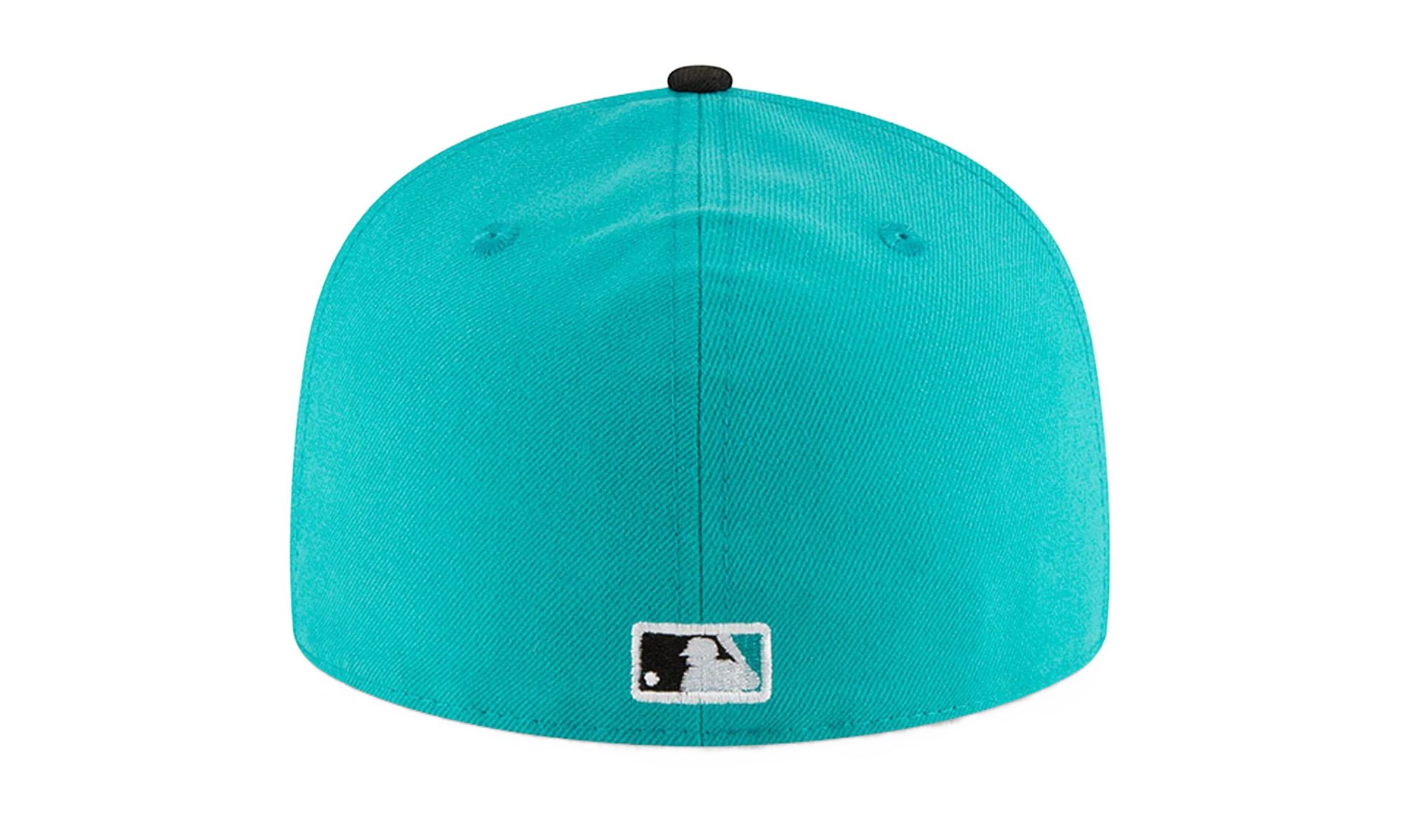 59FIFTY Florida Marlins Basics 1997 World Series Patch Fitted Hat "Nitro Teal / Black" 123451289605