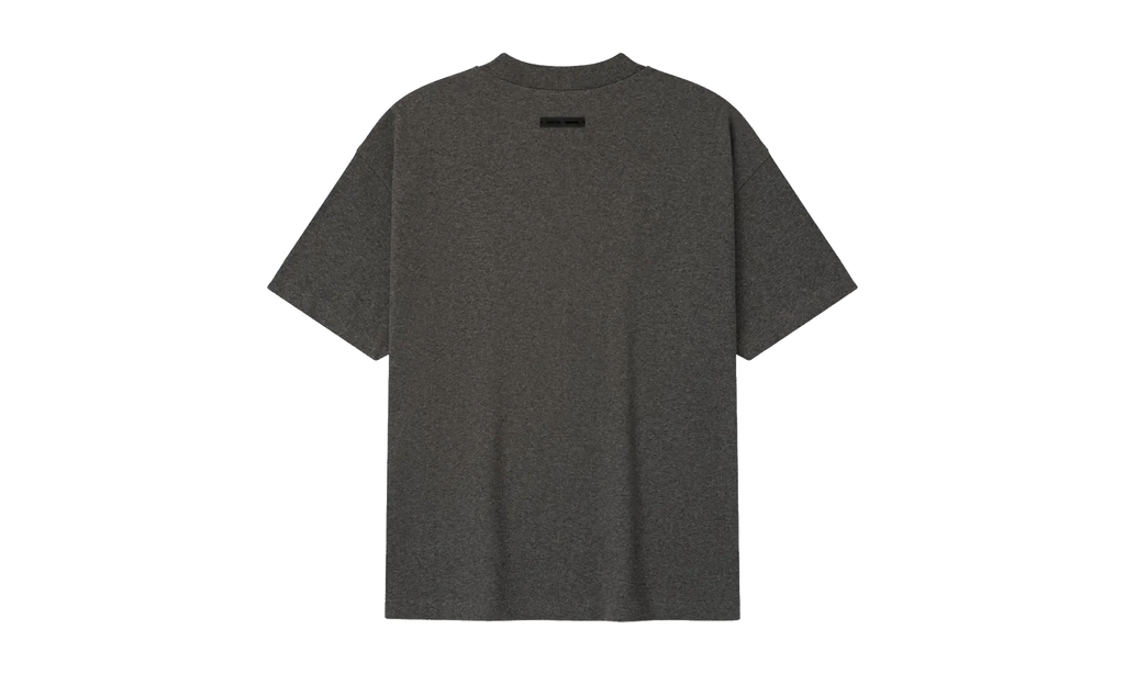 Embroidered Classic Short Sleeve Tee "Charcoal Heather" 125HO254191F