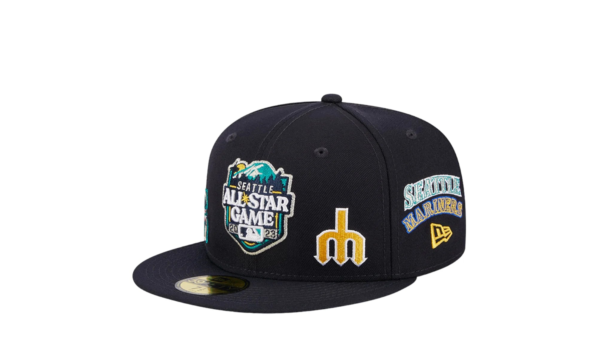 Seattle Mariners Multi 2023 All-Star Game 59FIFTY Fitted Hat "Navy" 60360531