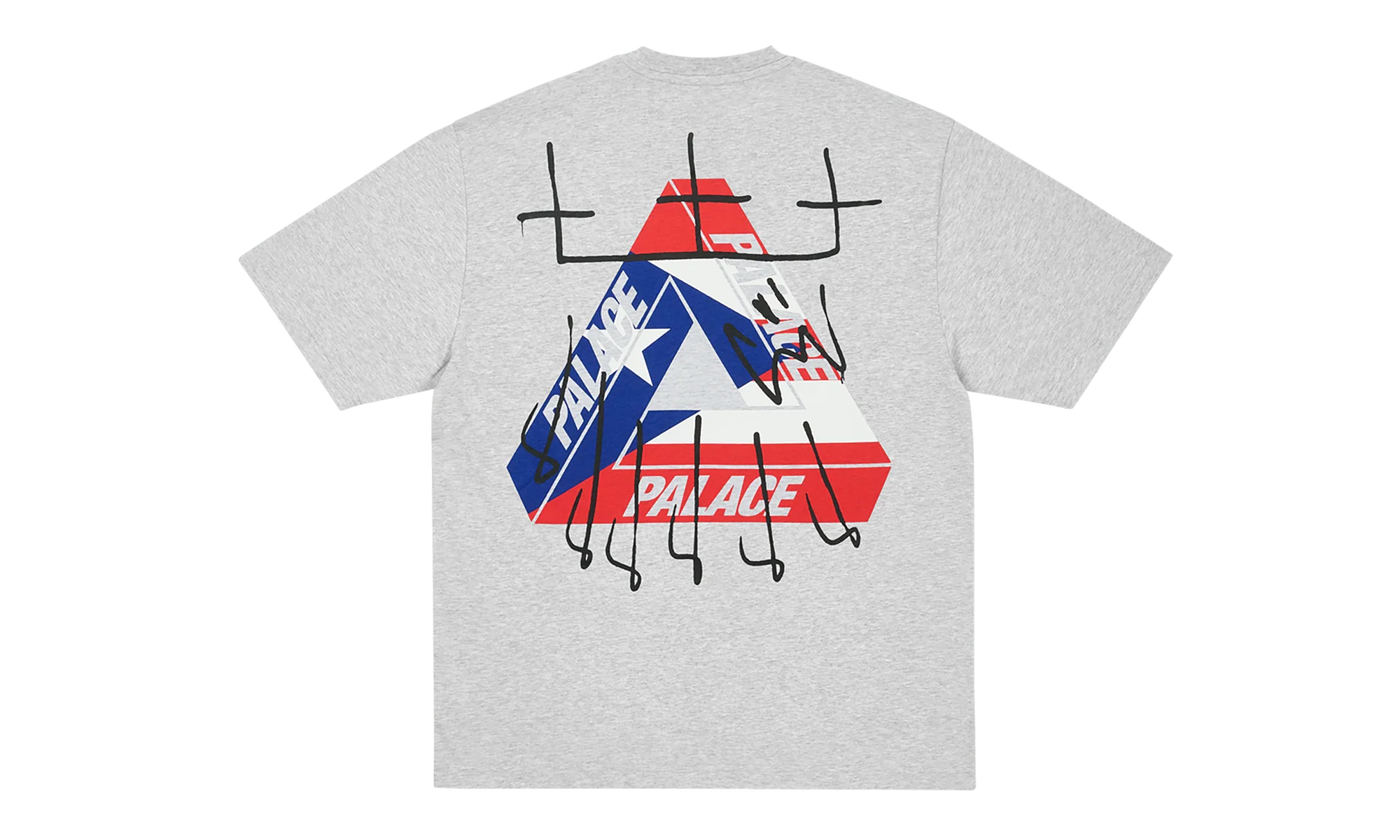 King Tri T-Shirt "Grey Marl" p0123