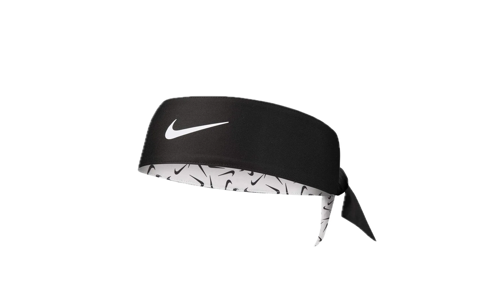 DRI-FIT PRINTED HEAD TIE 2.0 REVERSIBLE "White / Black / White" N.000.0245.176