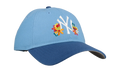 9TWENTY New York Yankees Premium Adjustable Hat "Sky Blue / Indigo Flowers" NE332