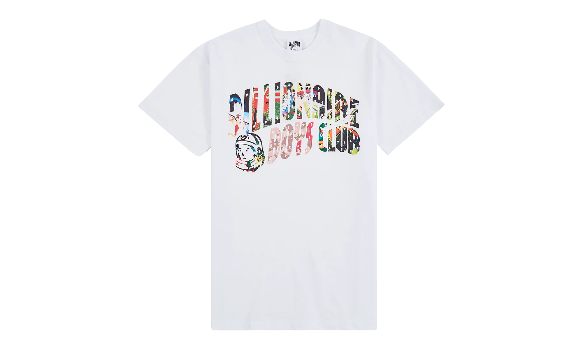 Curve Collage T-Shirt "White" 861 2204 WHT