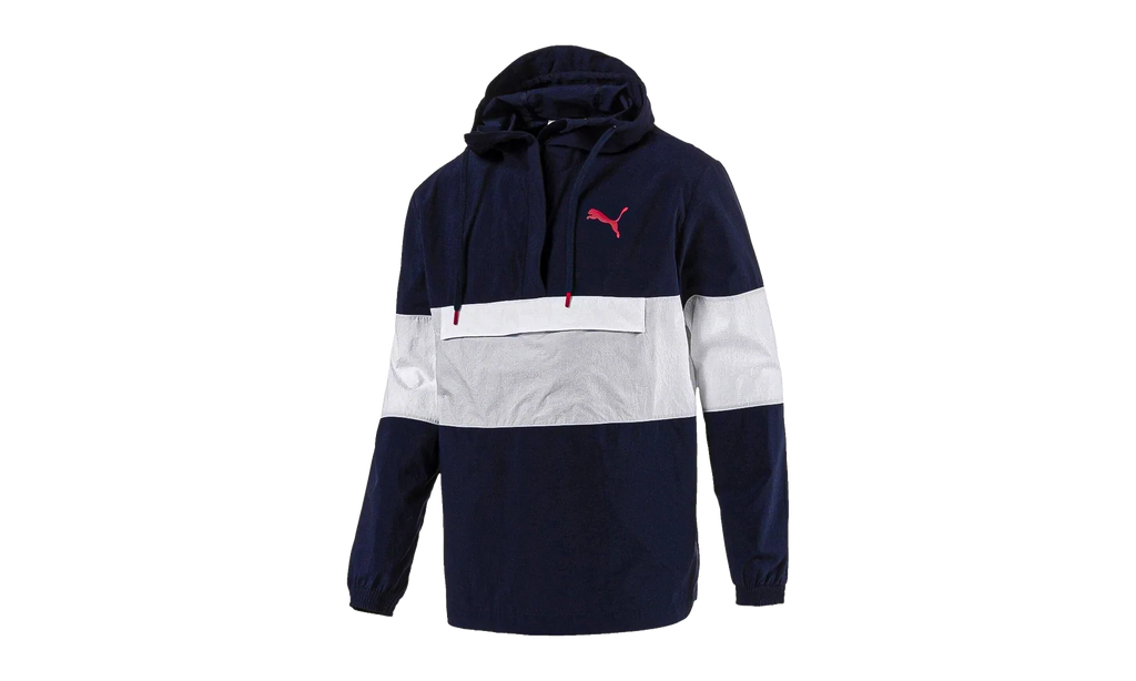 1/2 Zip Windbreaker "Blue" 851643 06