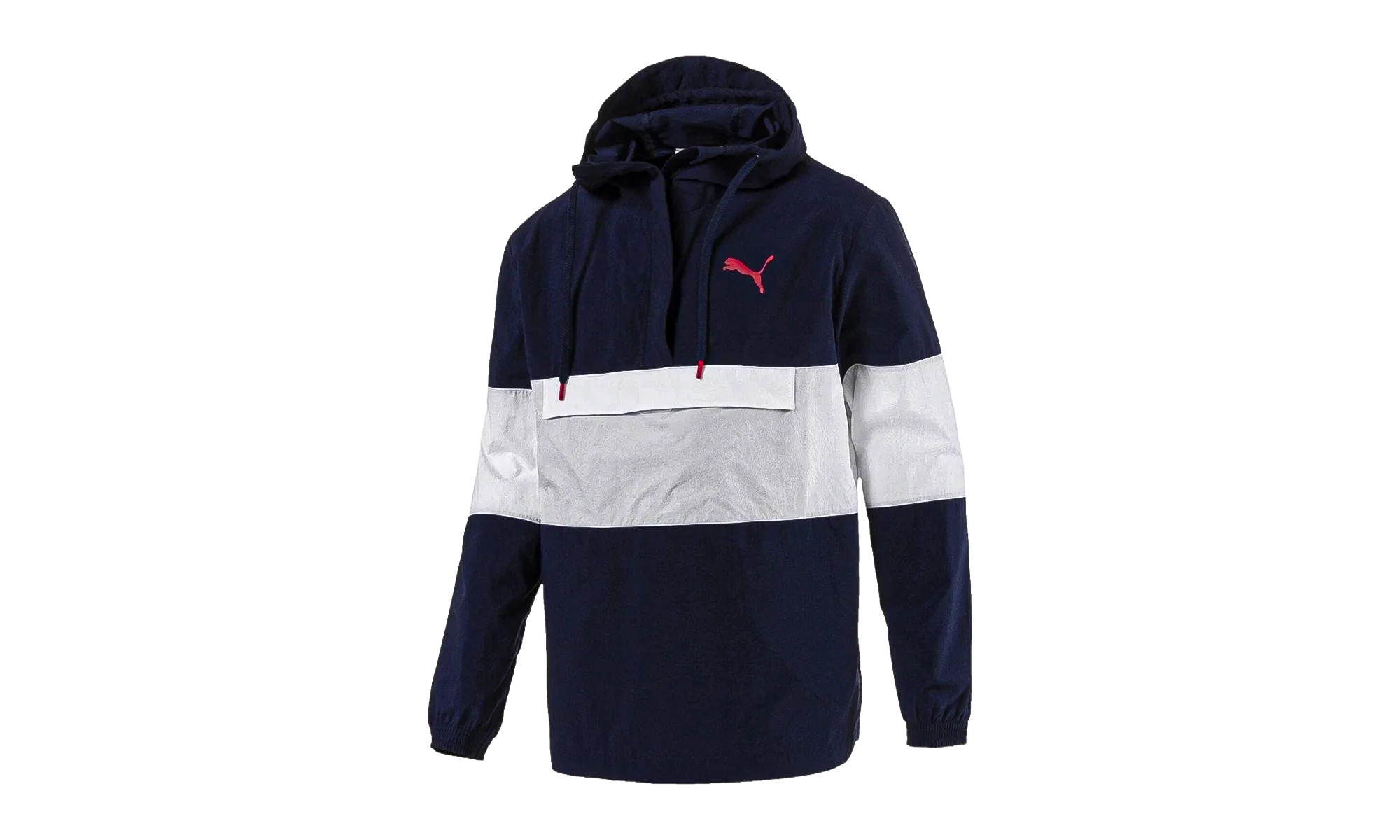1/2 Zip Windbreaker "Blue" 851643 06