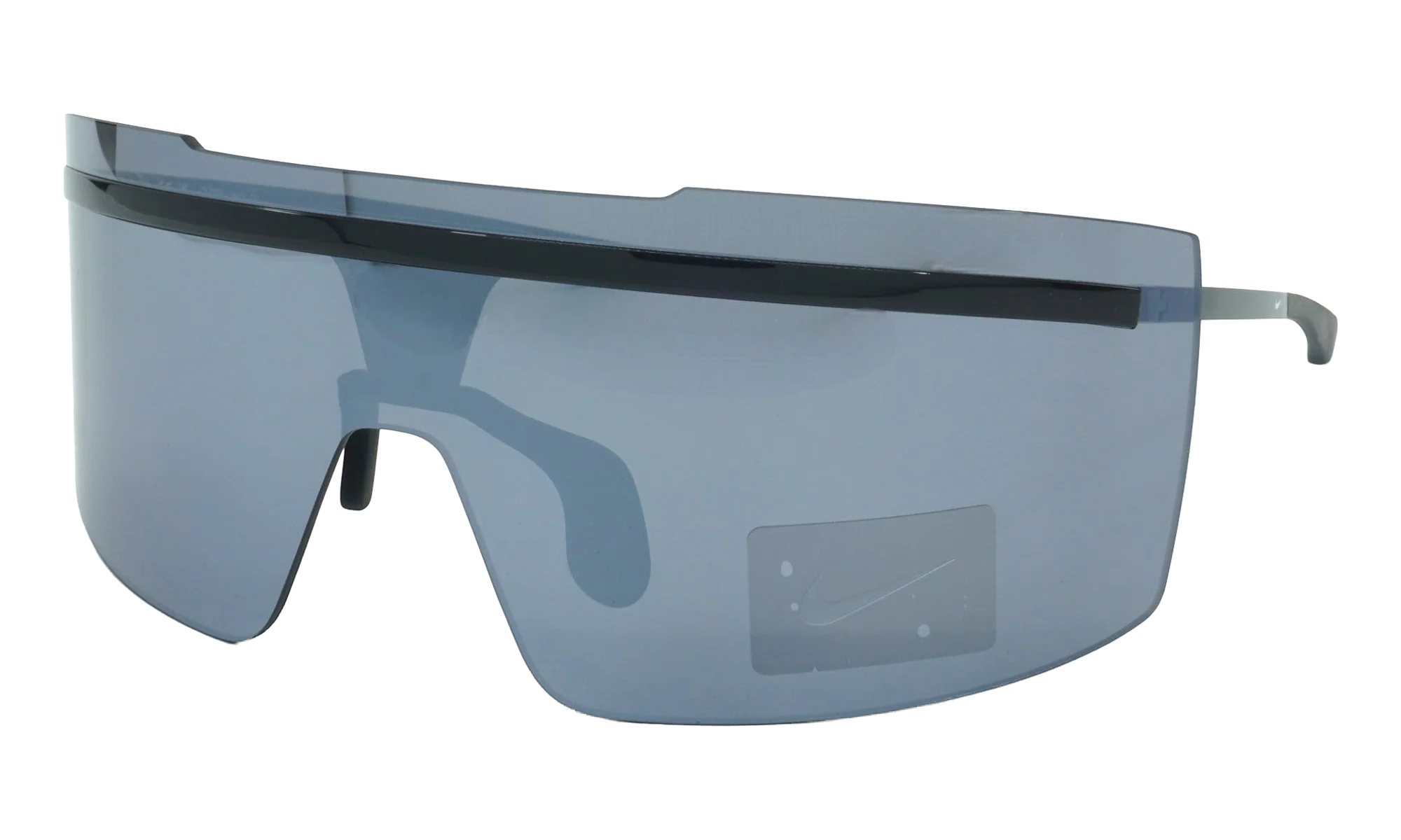 Echo Shield M Sunglasses "Black / Silver Mirror" FD5114 010