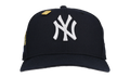 59FIFTY New York Yankees "The Captain" Fitted Hat "Navy Metallic / Grey Brim" 123451300275