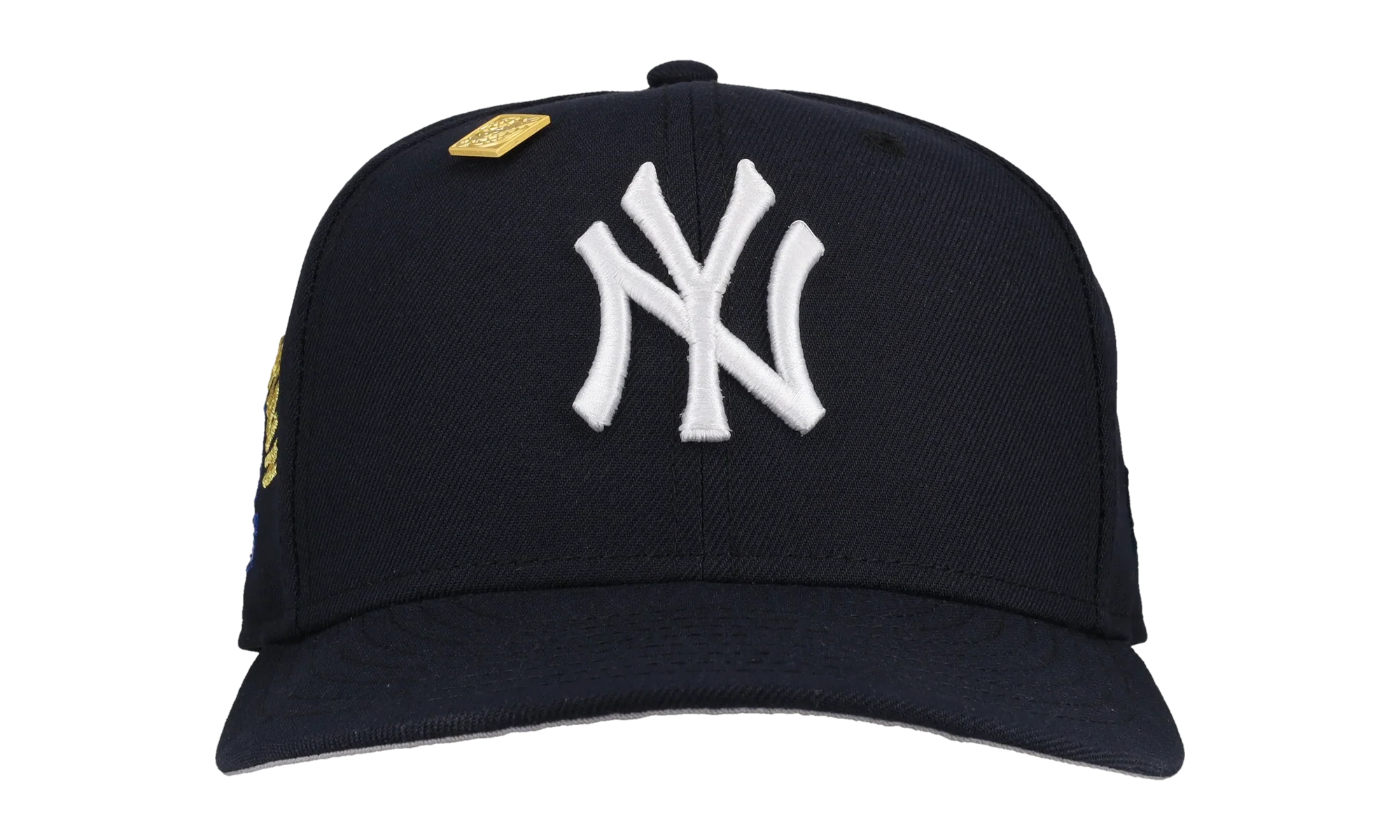 59FIFTY New York Yankees "The Captain" Fitted Hat "Navy Metallic / Grey Brim" 123451300275