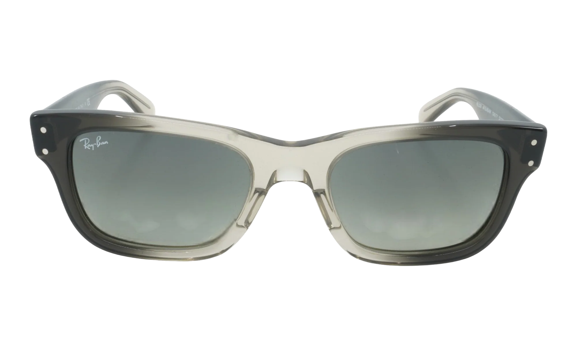 BURBANK SUNGLASSES "POLISHED TRANSPARENT GREY" RB2283-1340-71_52