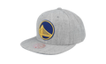 NBA Team Heather 2.0 Snapback Cap "Golden State Warriors - Grey Heather" HHSS3272 GSWYYPPPGYHT