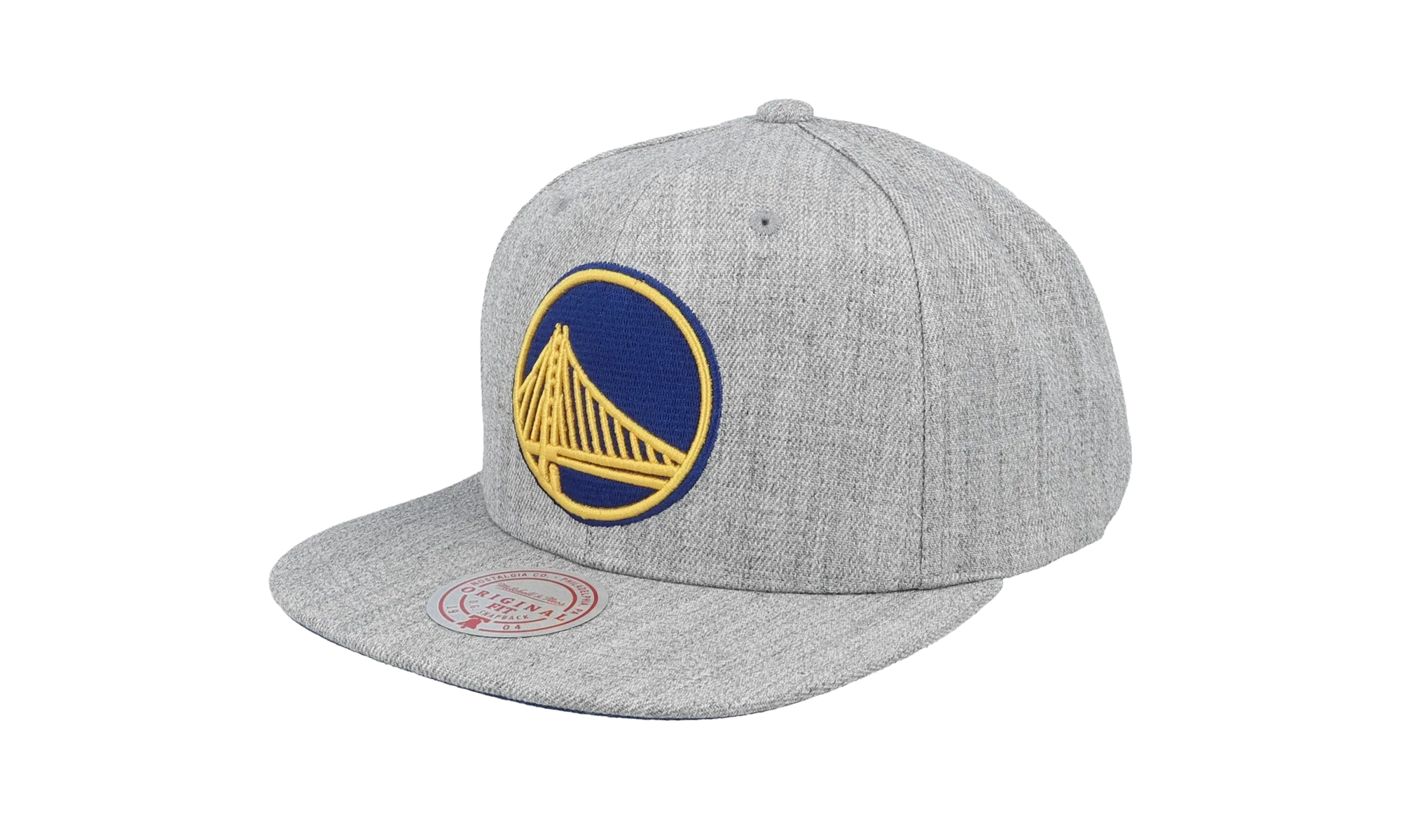 NBA Team Heather 2.0 Snapback Cap "Golden State Warriors - Grey Heather" HHSS3272 GSWYYPPPGYHT