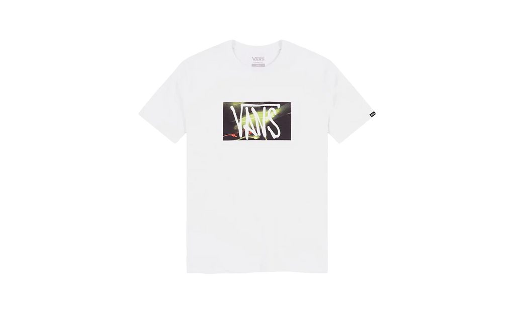 LIGHT BOX LOGO SS TEE "White" VN0000M1WHT