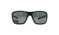 No Limits Sunglasses "Gray Polarized ANSI Z87+ - Satin Black / Black" 8630130 010108