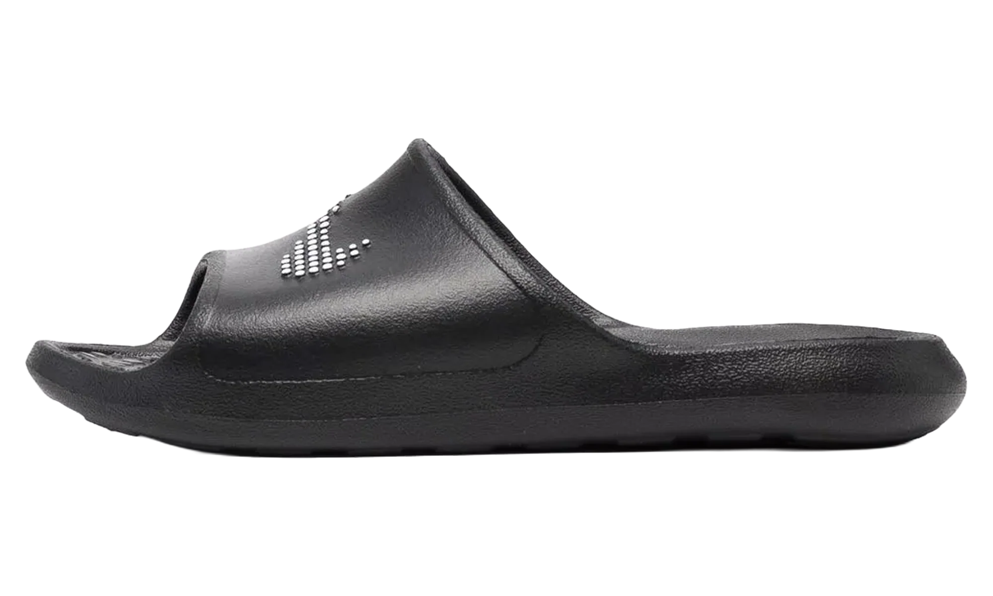 Victori One Shower Slides WMNS "Black / Black / White" CZ7836 001