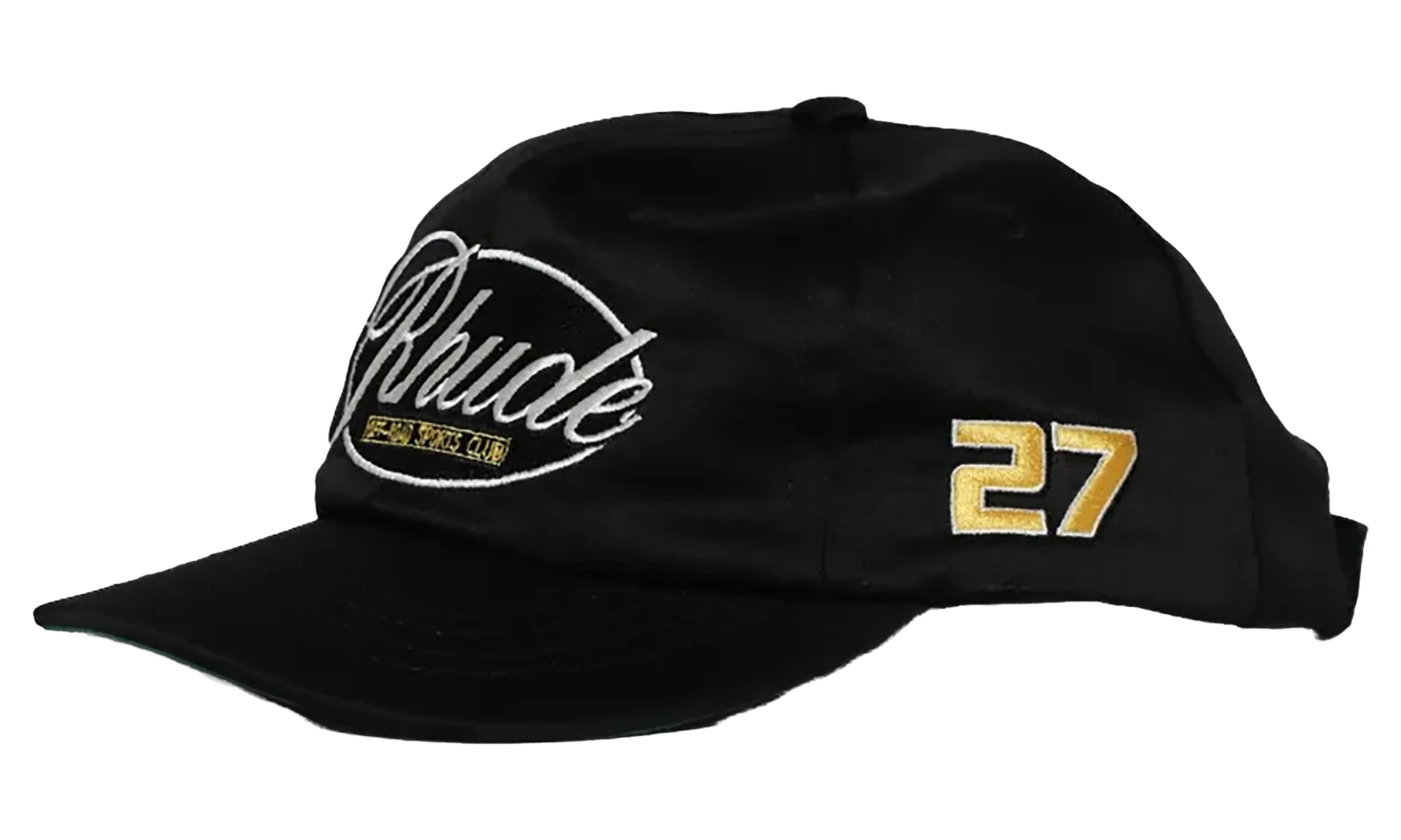 Sports Club Curved Brim Hat "Black" FW25HA030120015