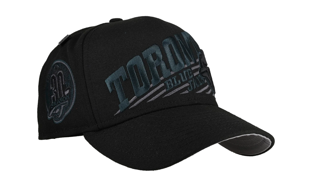 59FIFTY Toronto Blue Jays 30th Season Fitted Hat "Blackout" NE447