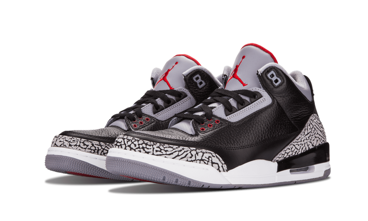 3 Retro "Black Cement"