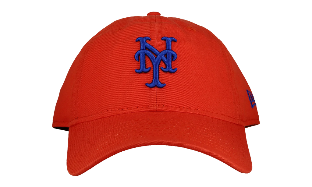9TWENTY New York Mets Adjustable Hat "Royal/Orange (Orange Brim)" NE478