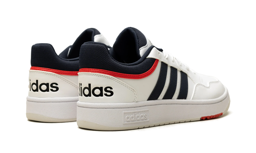Hoops 3.0 Low Classic "Cloud White / Legend Ink / Vivid Red" GY5427