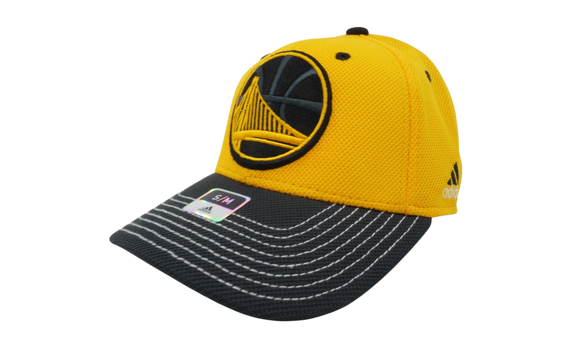 NBA GOLDEN STATE WARRIORS STRUCTURED FITTED CAP "Yellow / Black" M751Z MTC DWARRI