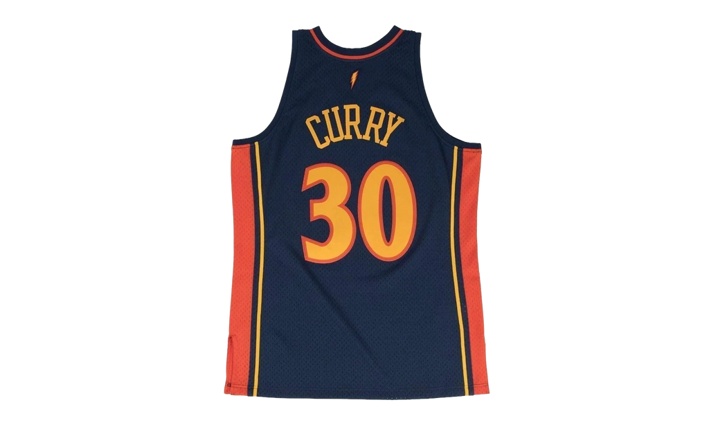 NBA Stephen Curry Swingman Road Jersey "2009 Golden State Warriors - Navy" SMJYGS18170 GSWNAVY09SCU