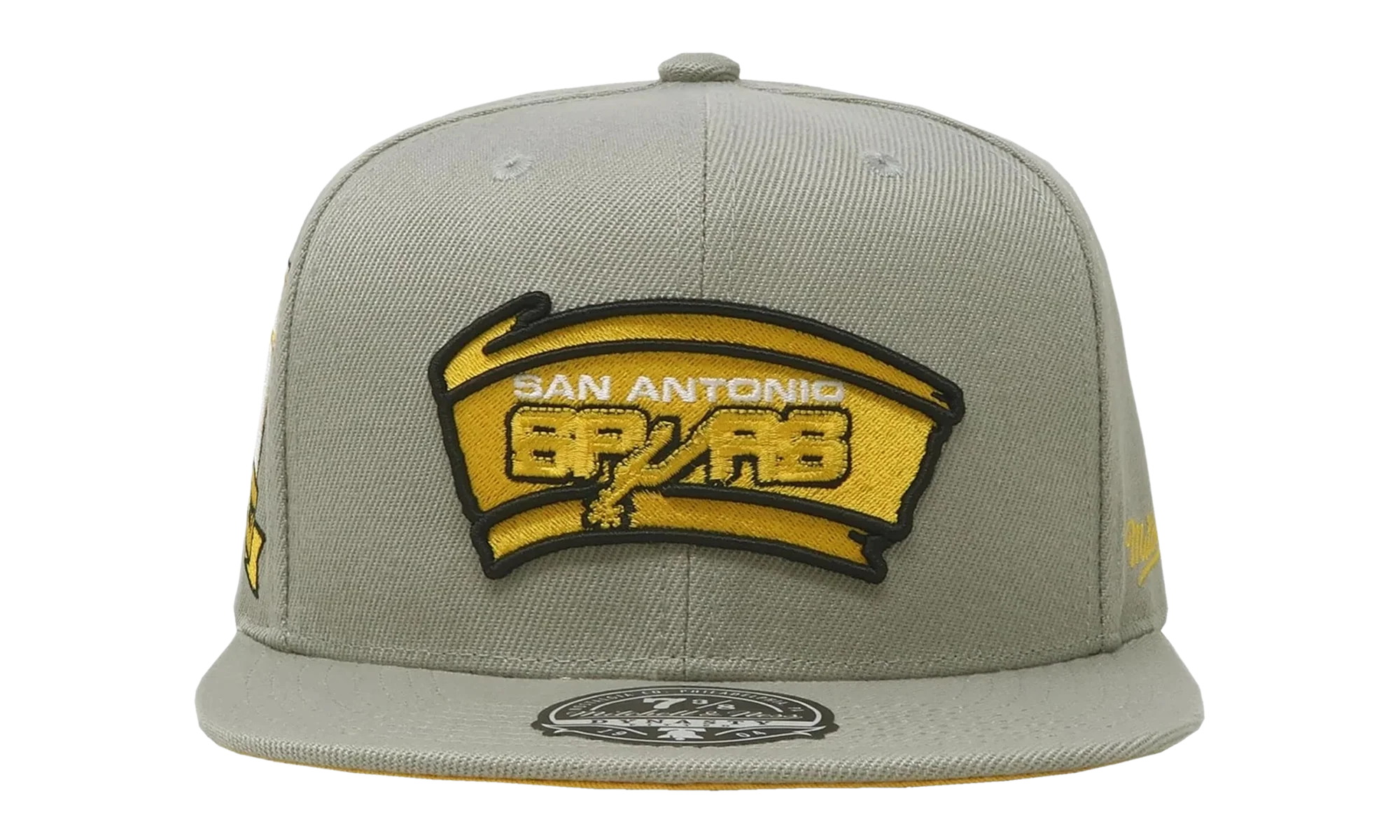 NBA Hardwood Classics Fitted Cap "San Antonio Spurs - Sunny Gray" 6HSFDX21134 SASGREY
