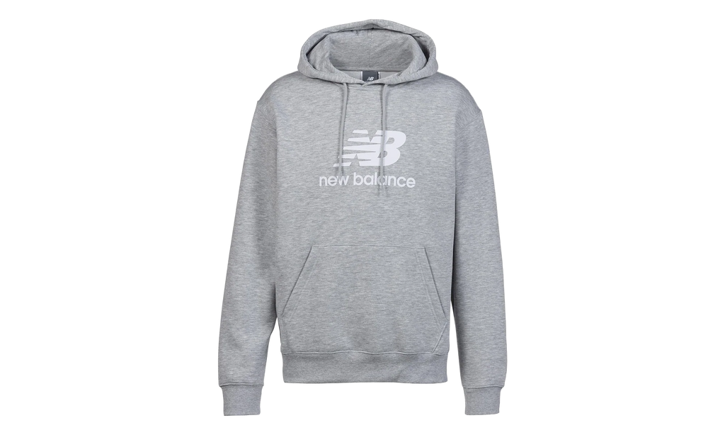 Sport Essentials Fleece Logo Hoodie "Athletic Grey / White" MT41505AG