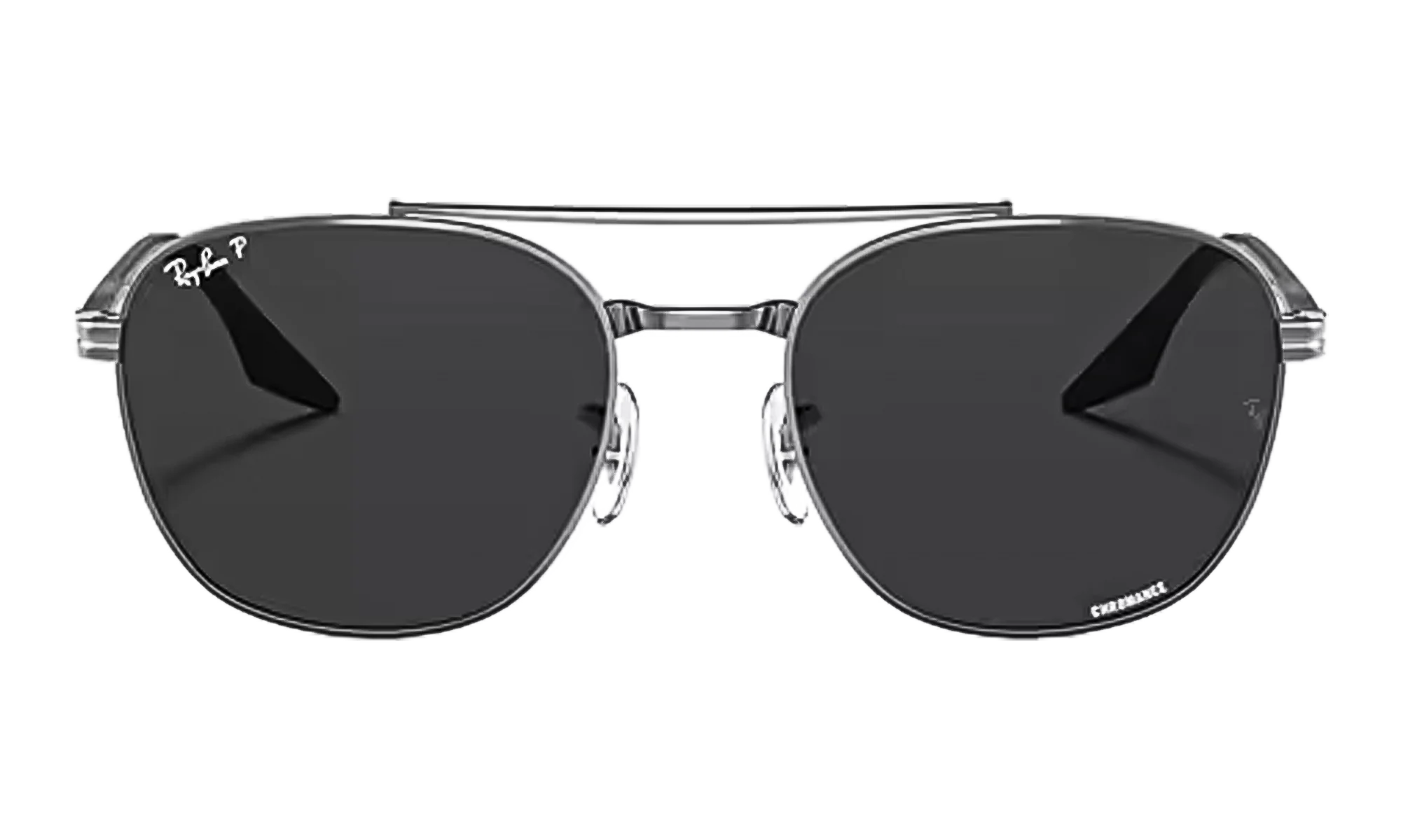 Oval Polarized Sunglasses "Gunmetal" RB3688-004-K8_58