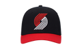 NBA Team 2 Tone 2.0 Stretch Snapback Cap "Portland Trail Blazers - Black / Red" HHSS3265 PTBYYPPPBKRD
