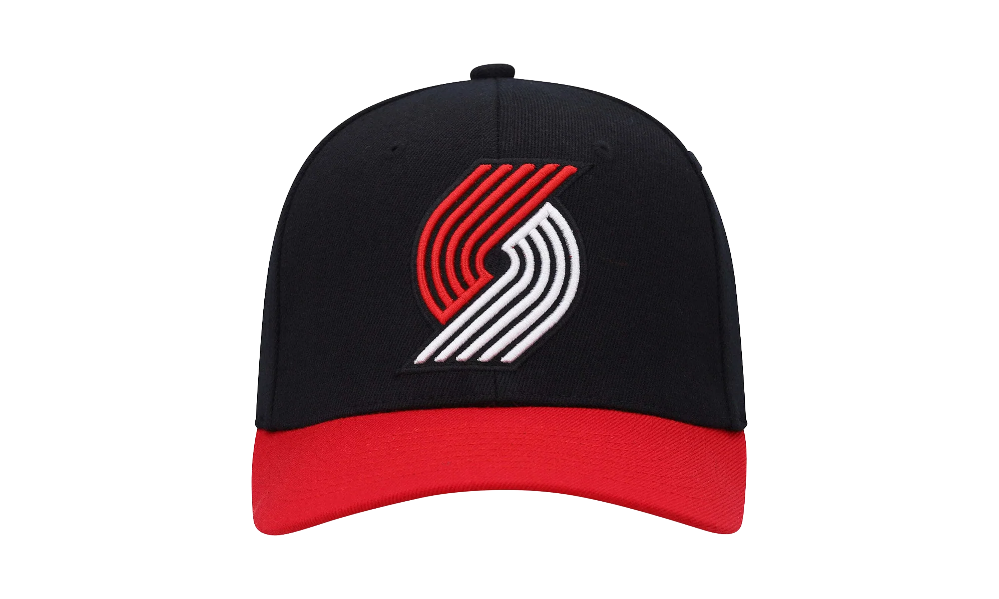 NBA Team 2 Tone 2.0 Stretch Snapback Cap "Portland Trail Blazers - Black / Red" HHSS3265 PTBYYPPPBKRD