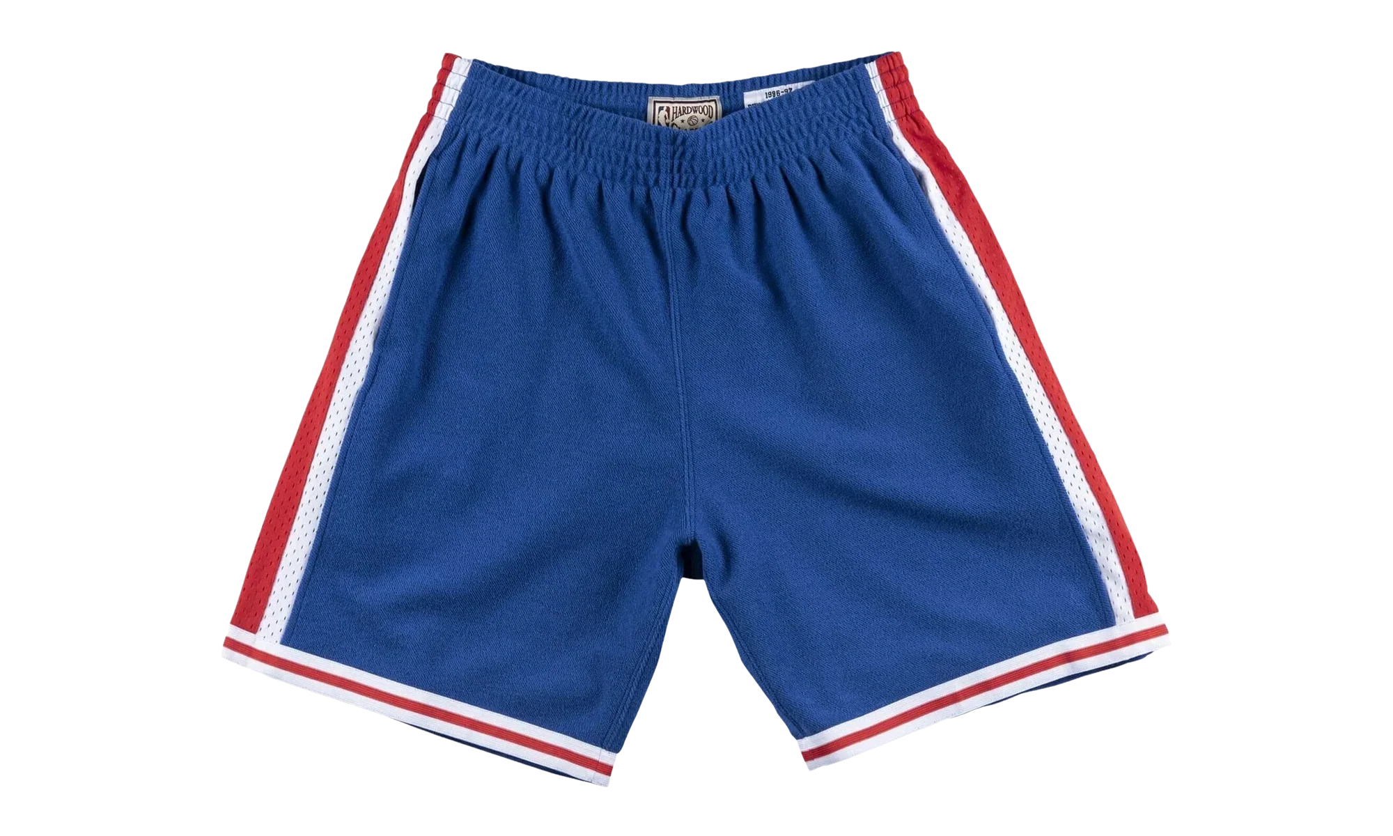 NBA Reverse Warm Up Swingman Shorts "1997 Philadelphia 76ers - Royal" SMSHBW18065 P76ROYA97