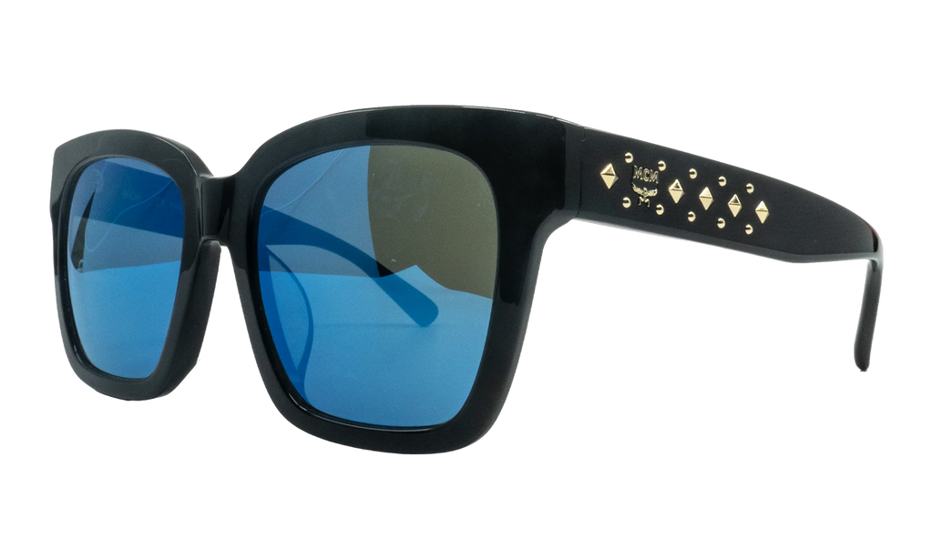 Cat Eye Sunglasses "Black/Gold" MCM621SK-008