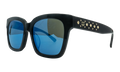 Cat Eye Sunglasses "Black/Gold" MCM621SK-008