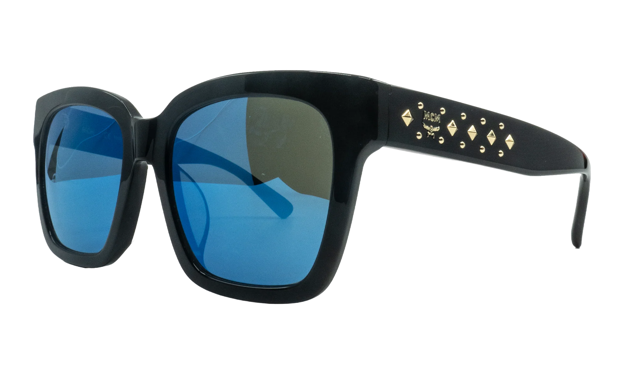 Cat Eye Sunglasses "Black/Gold" MCM621SK-008