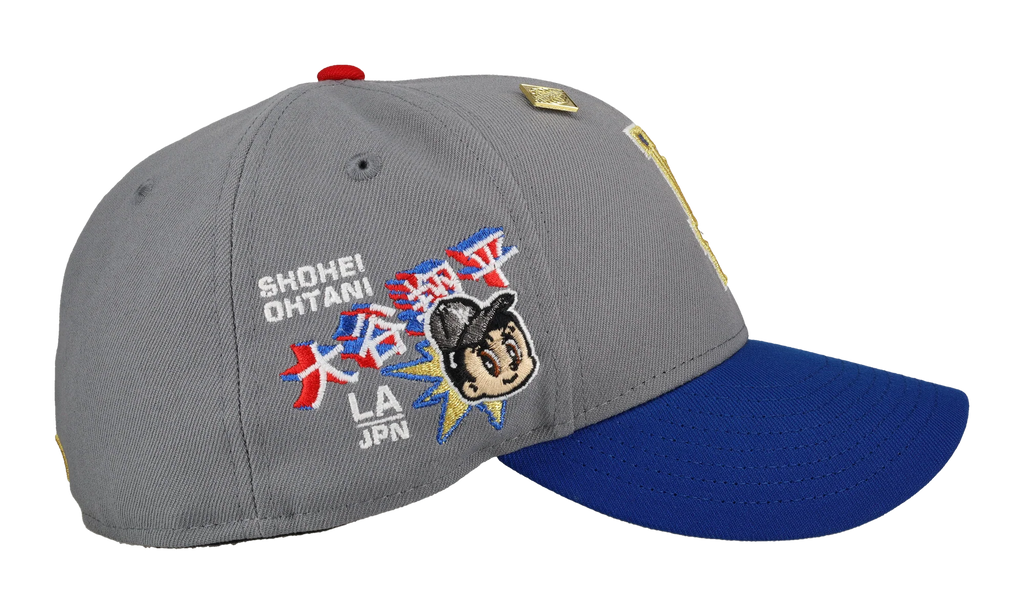 59FIFTY Los Angeles Dodgers Shohei Ohtani Fitted Hat "Graphite / Blue" NE450