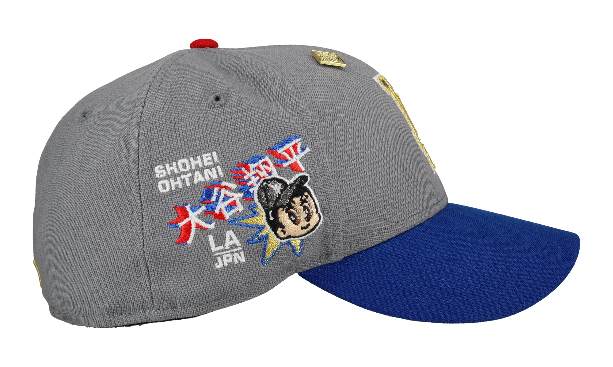 59FIFTY Los Angeles Dodgers Shohei Ohtani Fitted Hat "Graphite / Blue" NE450