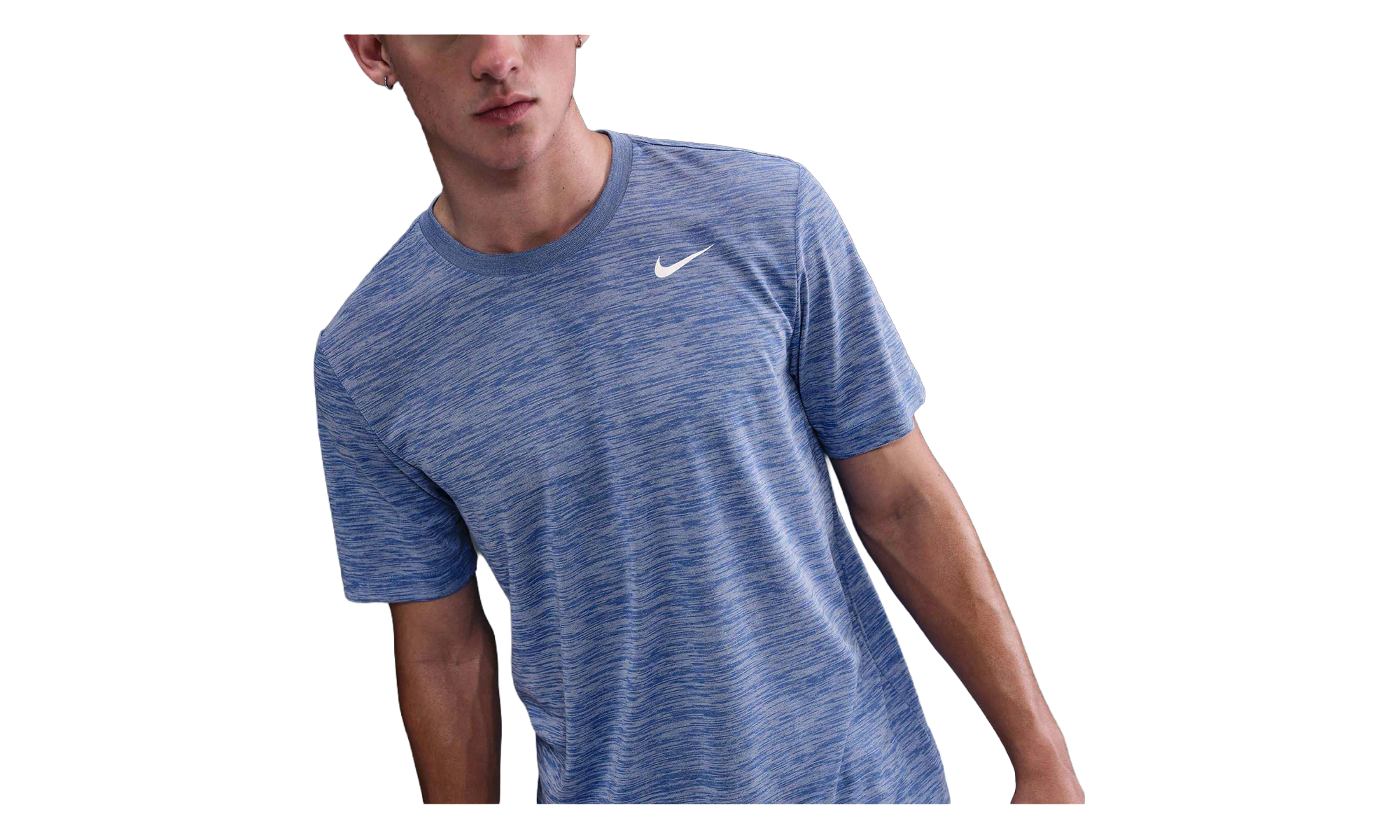 Dri-Fit Legend Veneer Short Sleeve Shirt "Comet Blue" FQ3808 480