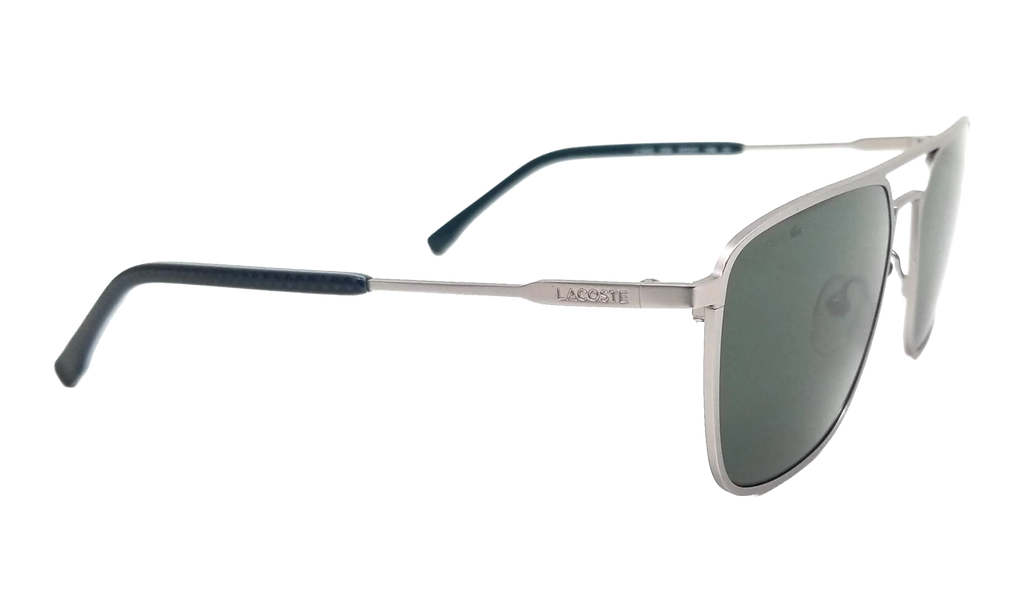 Rectangle Sunglasses "Matte Silver" L194S-035