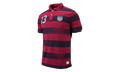 USA Covert Vintage Polo Shirt "Red / Obsidian" 543973 677
