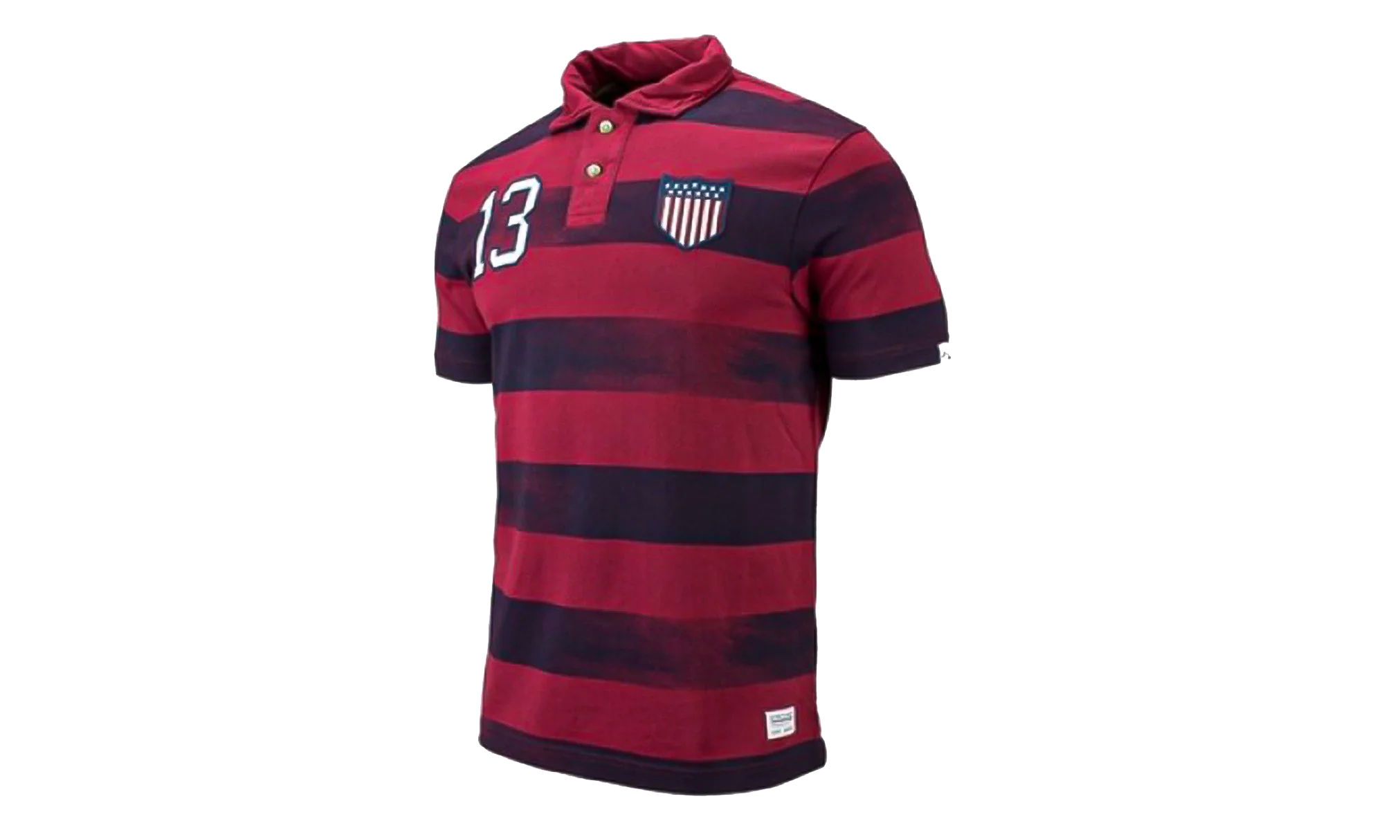 USA Covert Vintage Polo Shirt "Red / Obsidian" 543973 677