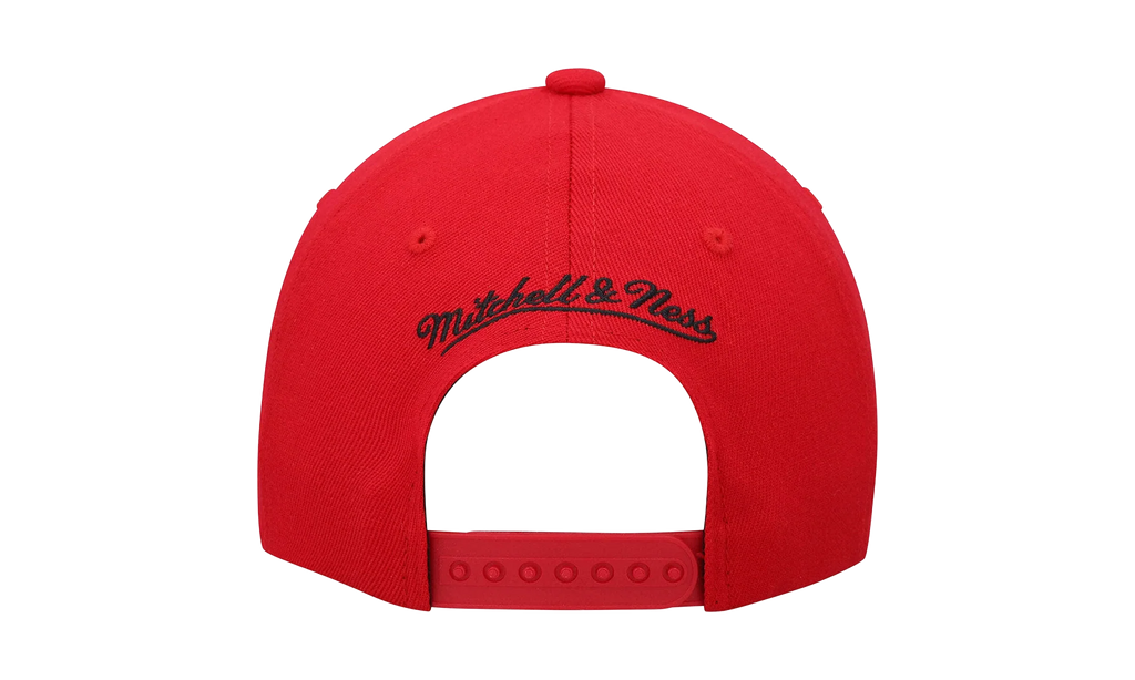 NBA Team 2 Tone 2.0 Stretch Snapback Cap "Houston Rockets - Red / Black" HHSS3265 HROYYPPPRDBK