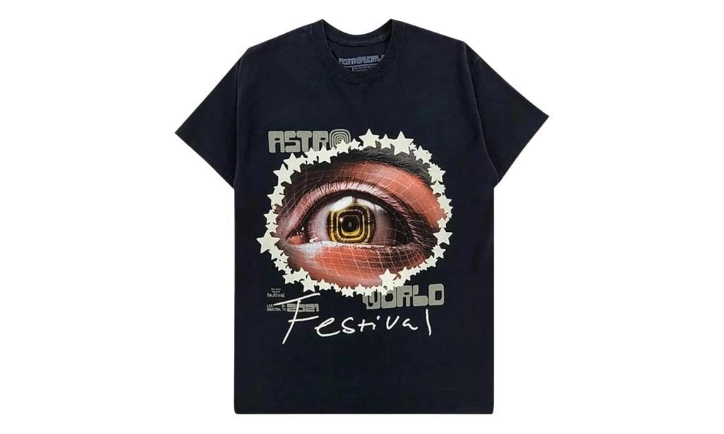 Astrofest Starry Eyed T-Shirt "Black" TSUC73