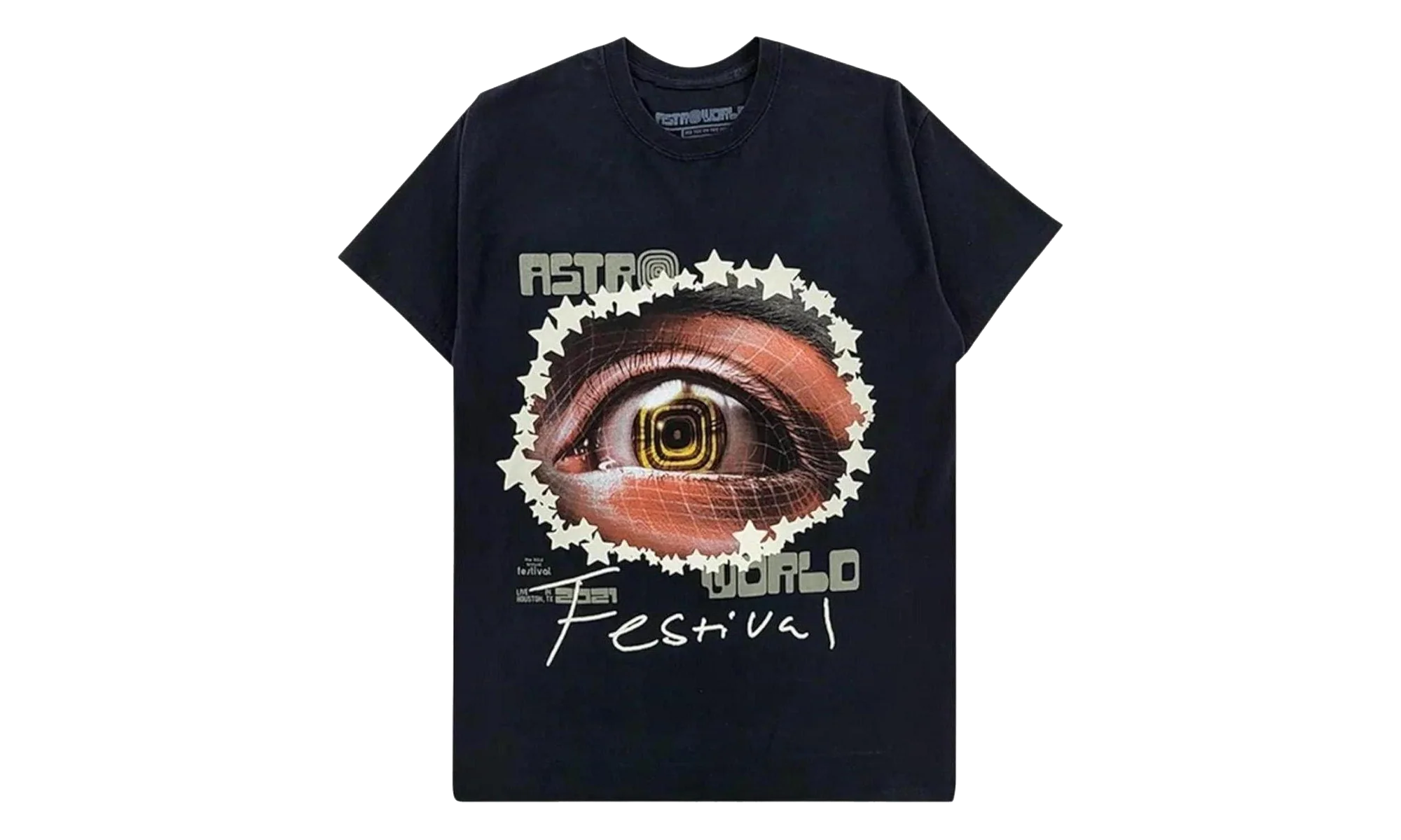 Astrofest Starry Eyed T-Shirt "Black" TSUC73