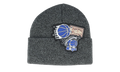 NBA Hardwood Classics XL Logo Patch Knit Beanie "Orlando Magic - Black" HCFK4341 OMAYYPPPBLCK