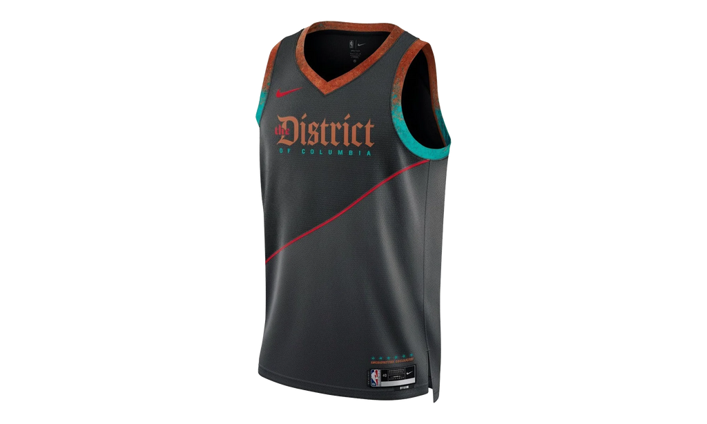 NBA Washington Wizards City Edition Swingman Jersey 23 "Gray / Black" DX8552 010