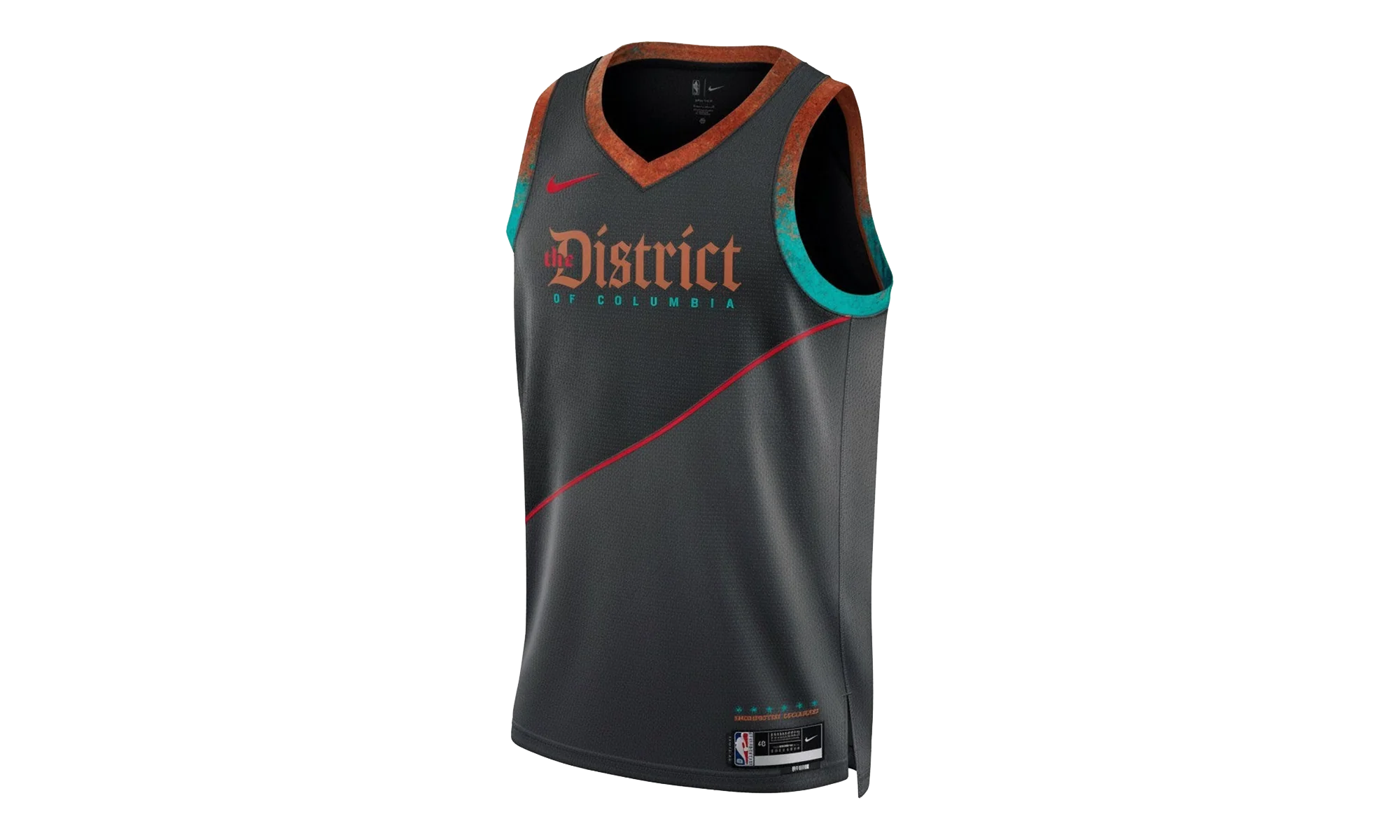 NBA Washington Wizards City Edition Swingman Jersey 23 "Gray / Black" DX8552 010