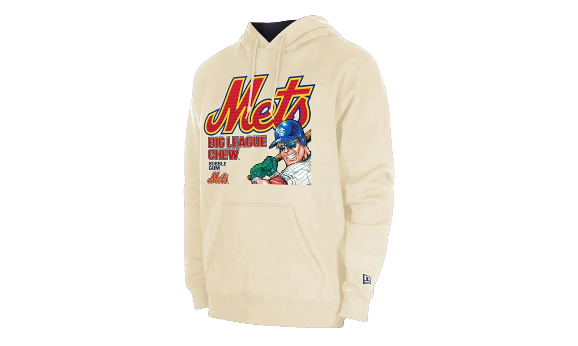 Big League Chew New York Mets Pullover Hoodie "Light Cream" NE496