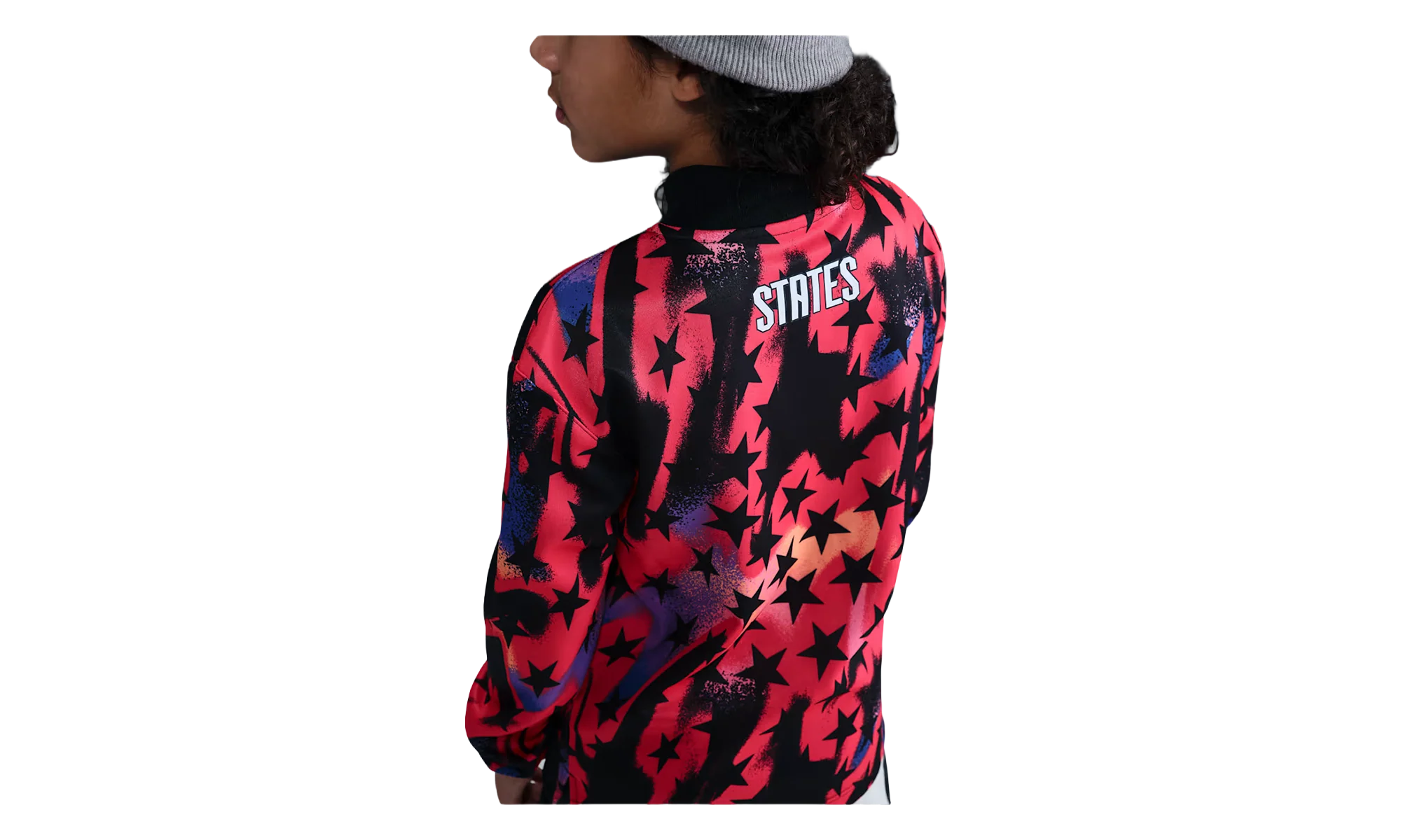 USMNT Goalkeeper Dri-FIT Football Shirt GS "Black / Bright Crimson" IO2675 010