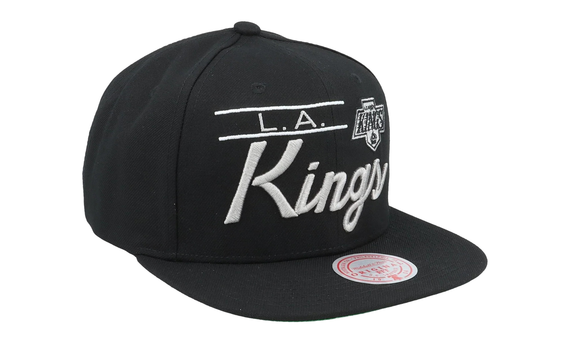 NHL Retro Lock Up Snapback Cap "Los Angeles Kings - Black" 6HSSLD21213 LAKBLCK